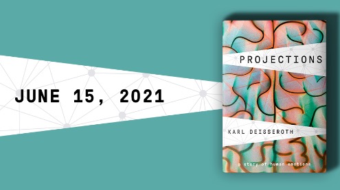 The cover of Projections with its publication date, June 15, 2021